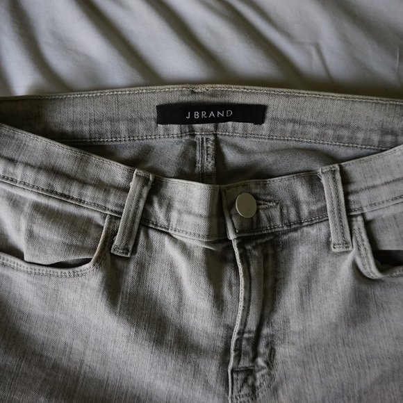 J Brand Grey Skinny Jeans - Picture 2 of 4